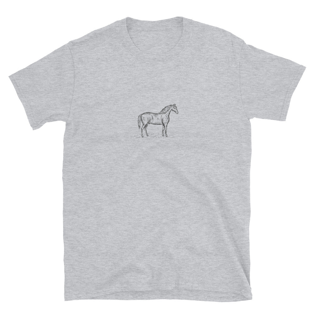 Minimalist Horse Shirt - Unisex