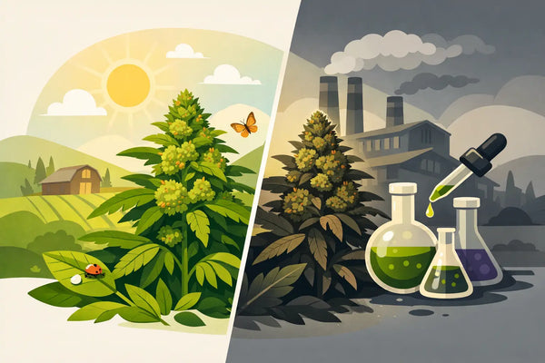 Organic CBD Flower vs Standard: What Changes?
