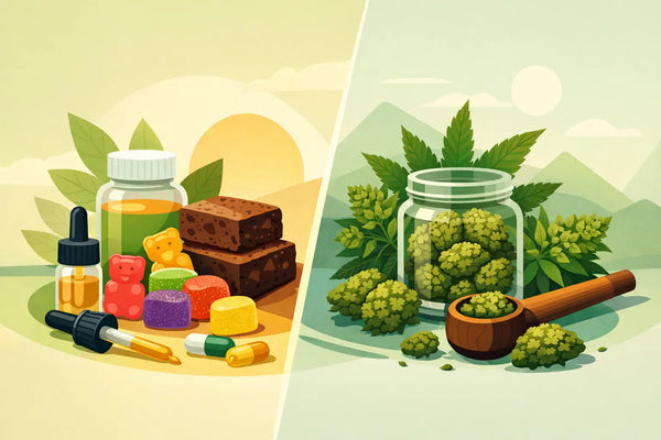 CBD Edibles vs Hemp Flower: Which Fits You?