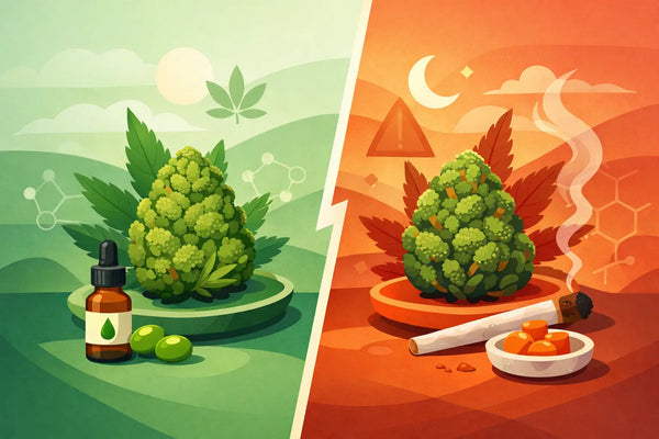 CBD Flower Versus THC Flower Explained