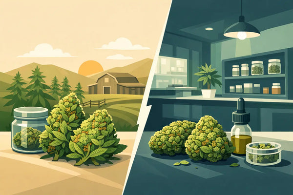 Hemp Buds vs Dispensary Weed and the Real Difference