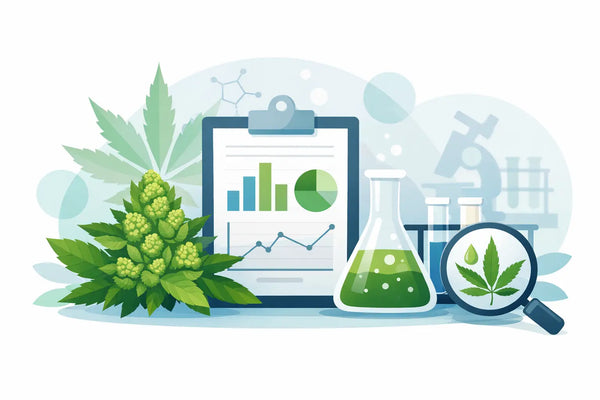 Hemp Flower Lab Test Example Explained