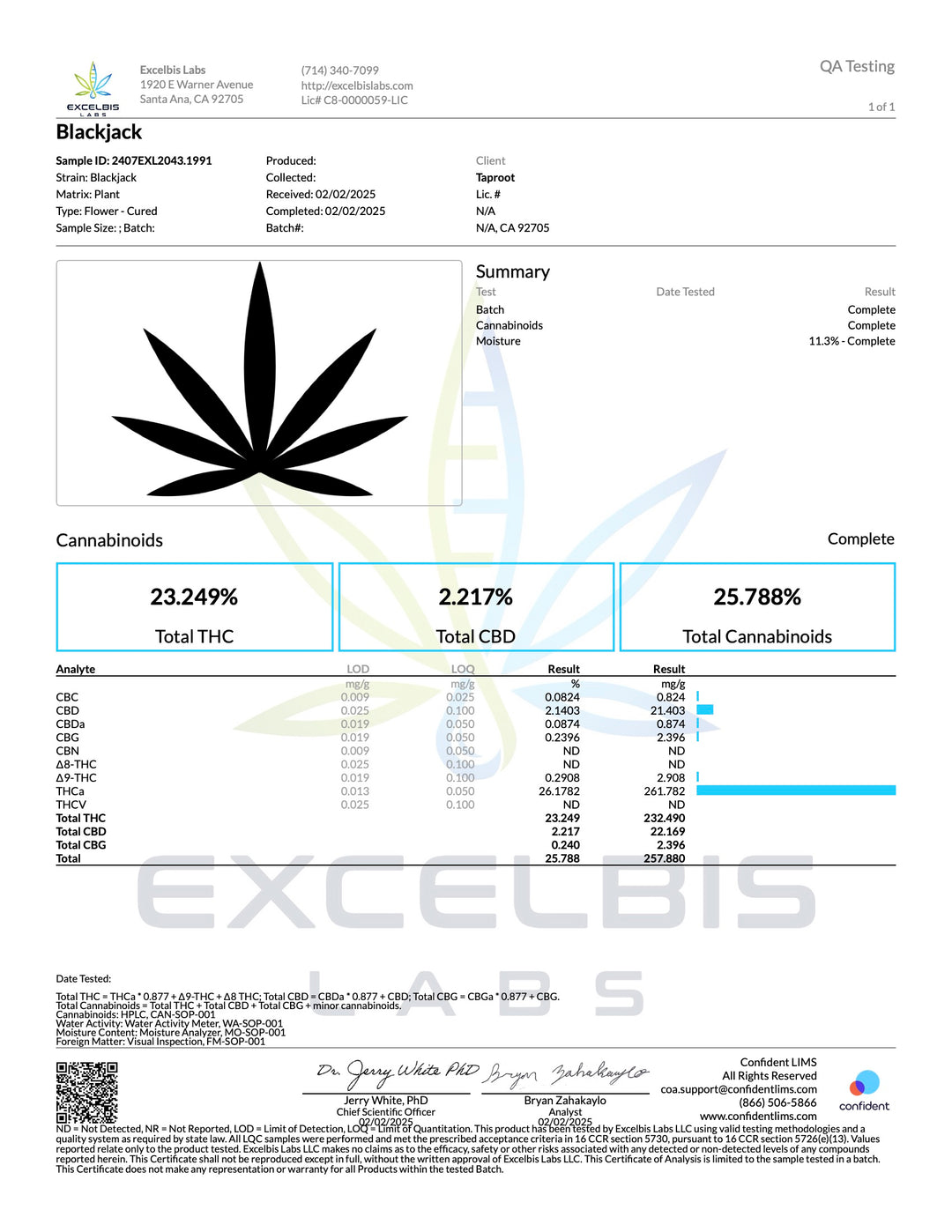 Indoor Black Jack - Exotics