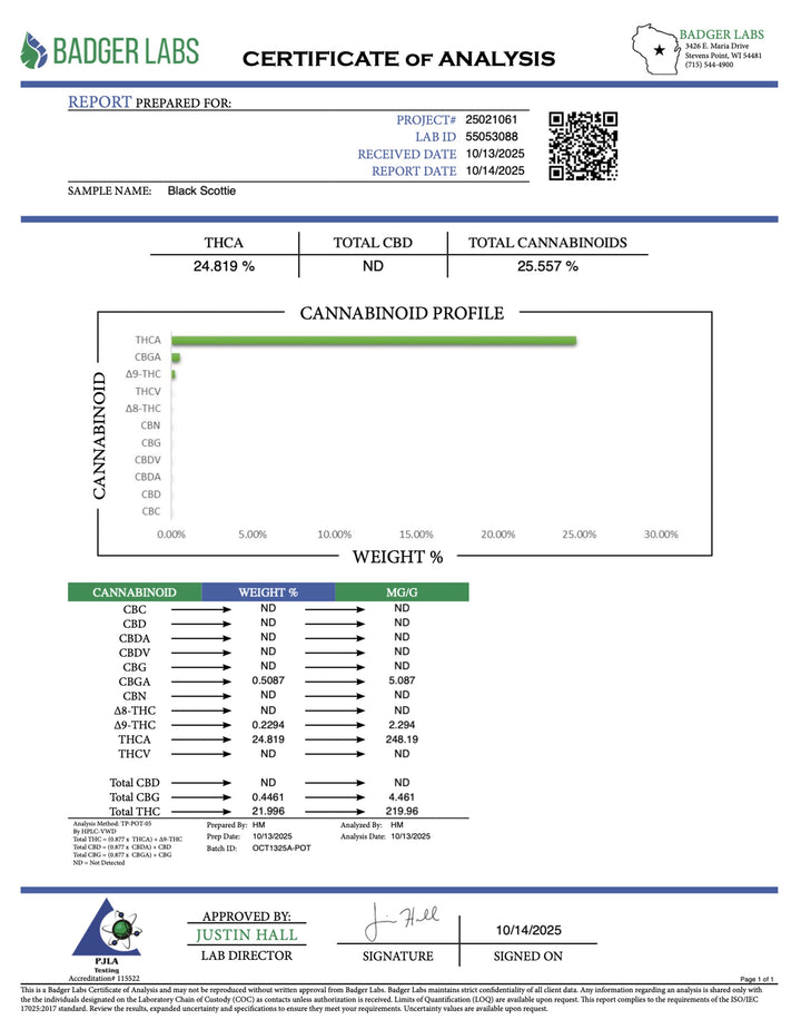 Indoor Blackscotti - Super Exotics