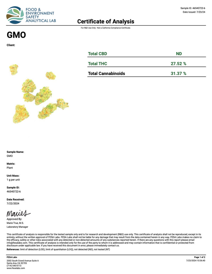 Indoor GMO 2