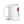 White glossy dog mug